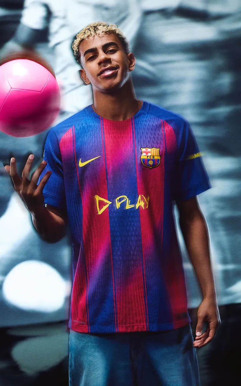 Camisa do Barcelona ED SHEERAN 25-26