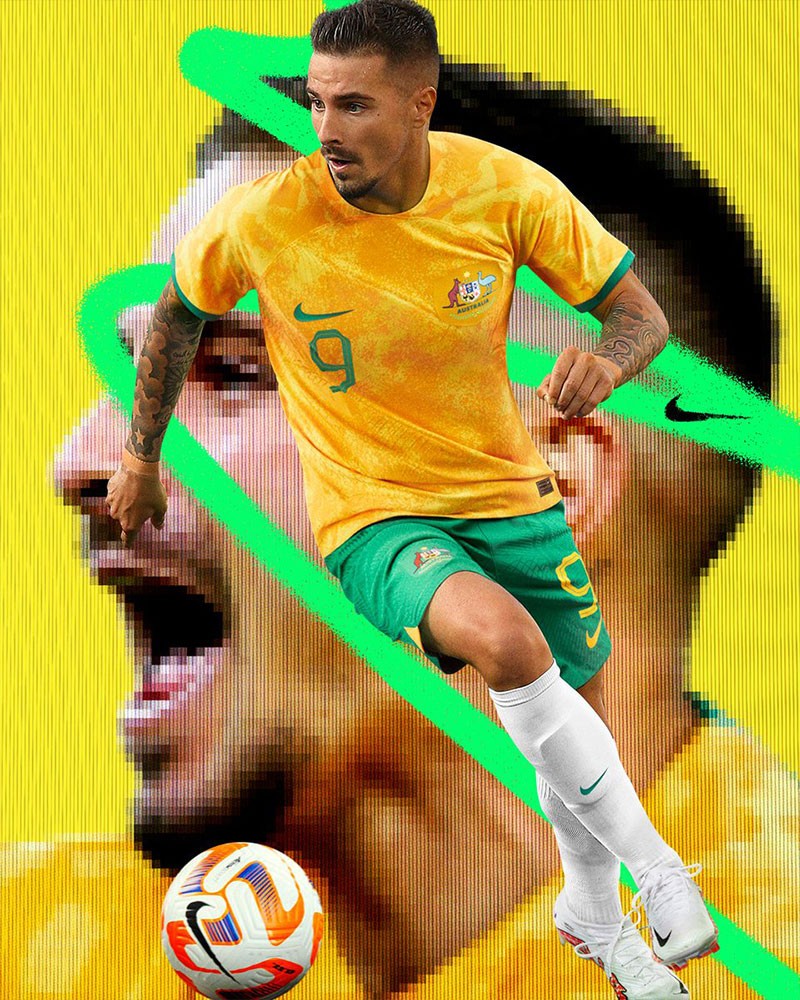 Camisa da Austrália 2022-2023