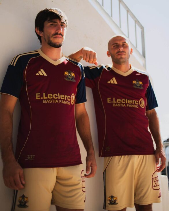 Camisa do SC Bastia 25-26